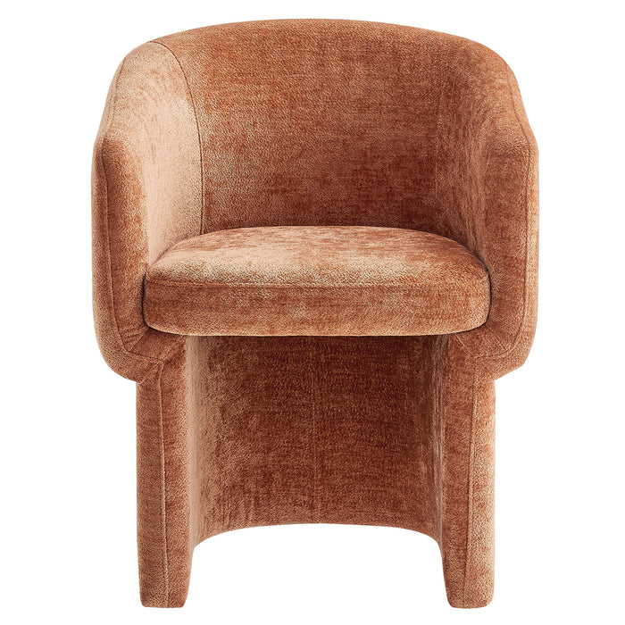 Verity Chenille Dining Armchair by Modway