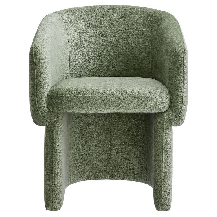 Verity Chenille Dining Armchair by Modway