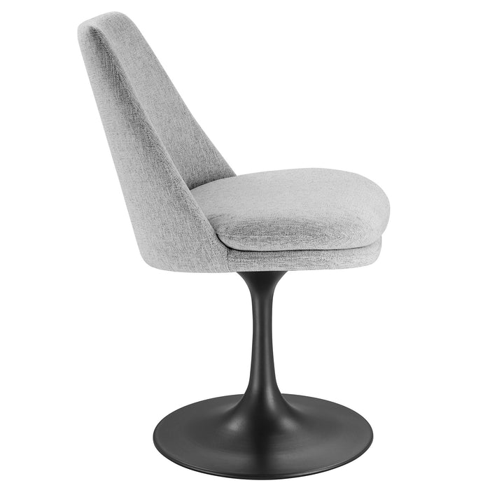 Lippa Upholstered Swivel Dining Chair by Modway