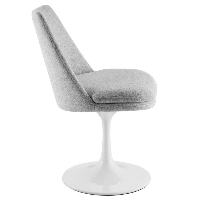 Lippa Upholstered Swivel Dining Chair by Modway