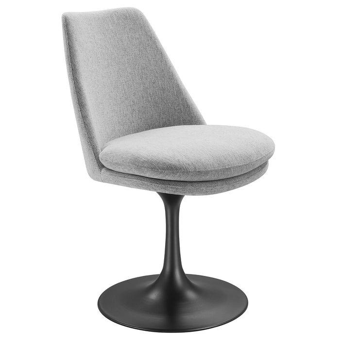 Lippa Upholstered Swivel Dining Chair by Modway