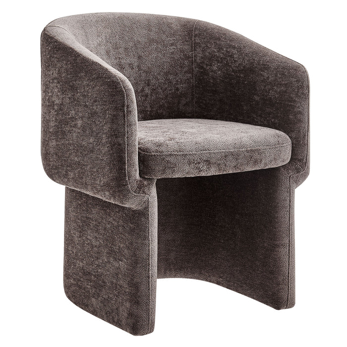 Verity Chenille Dining Armchair by Modway