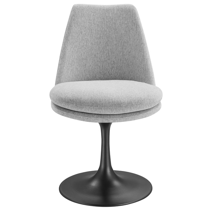 Lippa Upholstered Swivel Dining Chair by Modway