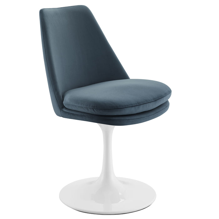 Lippa Performance Velvet Swivel Dining Chair by Modway