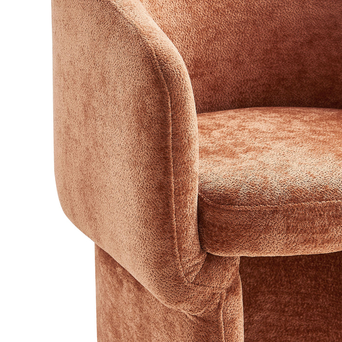 Verity Chenille Dining Armchair by Modway