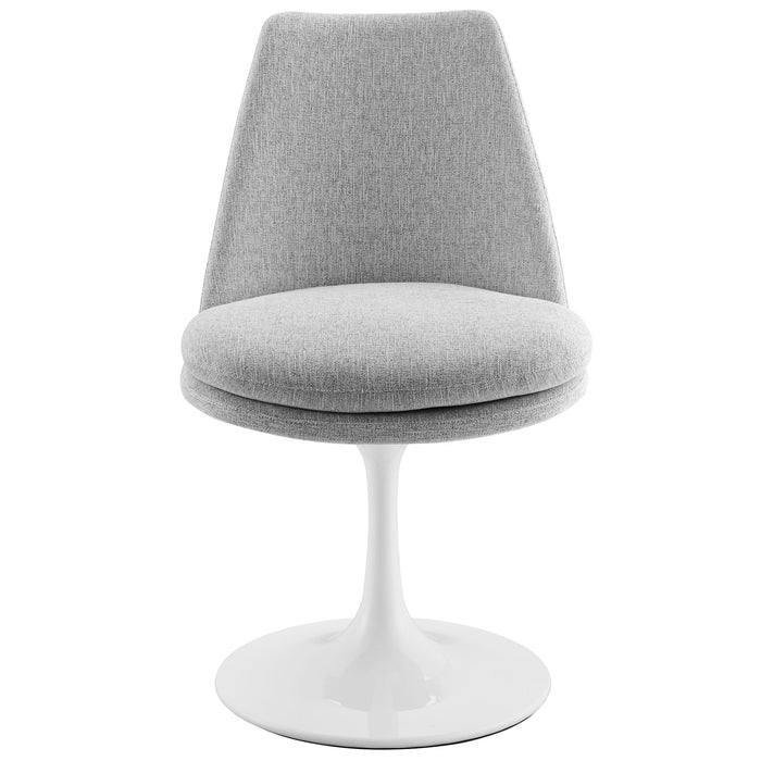 Lippa Upholstered Swivel Dining Chair by Modway