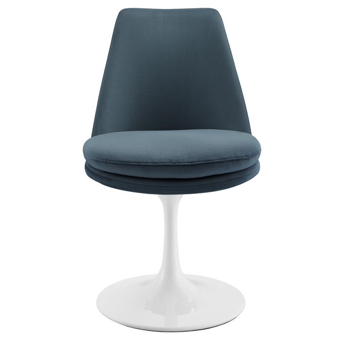 Lippa Performance Velvet Swivel Dining Chair by Modway