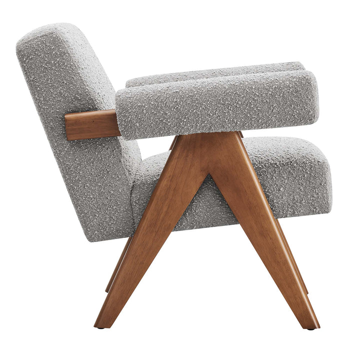 Lyra Boucle Fabric Armchair by Modway