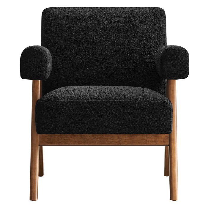 Lyra Boucle Fabric Armchair by Modway