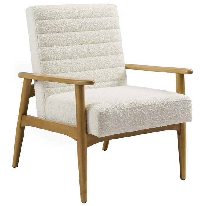 Jensen Boucle Fabric Accent Chair by Modway