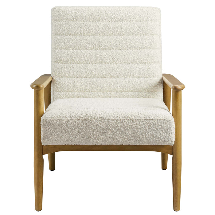 Jensen Boucle Fabric Accent Chair by Modway