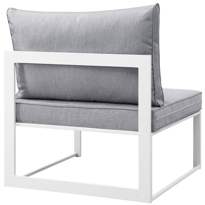 Fortuna Armless Outdoor Patio Chair by Modway