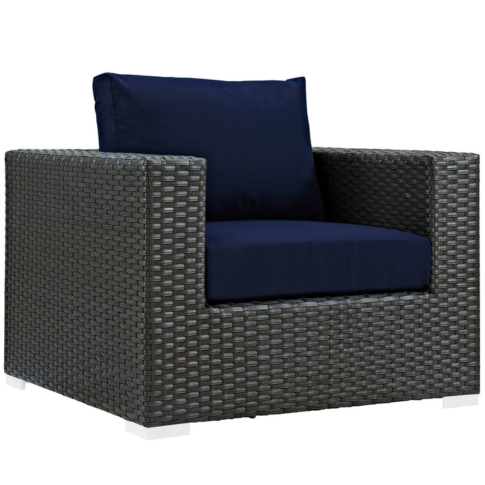 Sojourn Outdoor Patio Sunbrella� Armchair by Modway