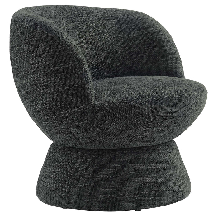 Vesta Chenille Fabric Upholstered Swivel Chair by Modway