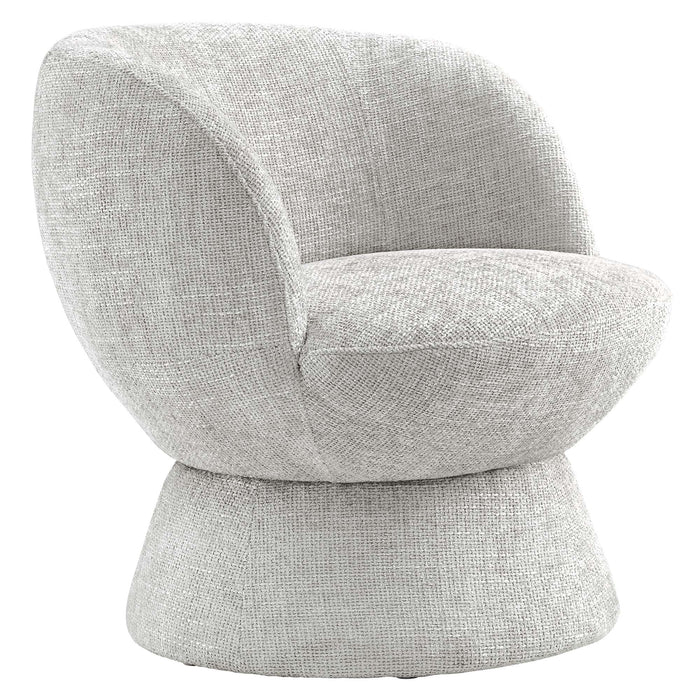 Vesta Chenille Fabric Upholstered Swivel Chair by Modway