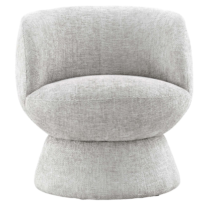 Vesta Chenille Fabric Upholstered Swivel Chair by Modway