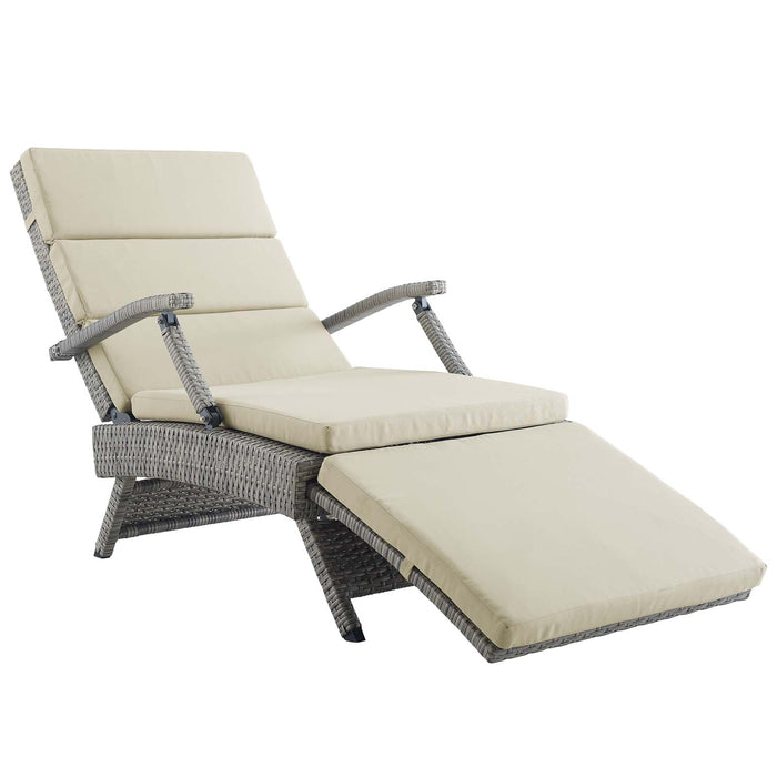 Envisage Chaise Outdoor Patio Wicker Rattan Lounge Chair by Modway