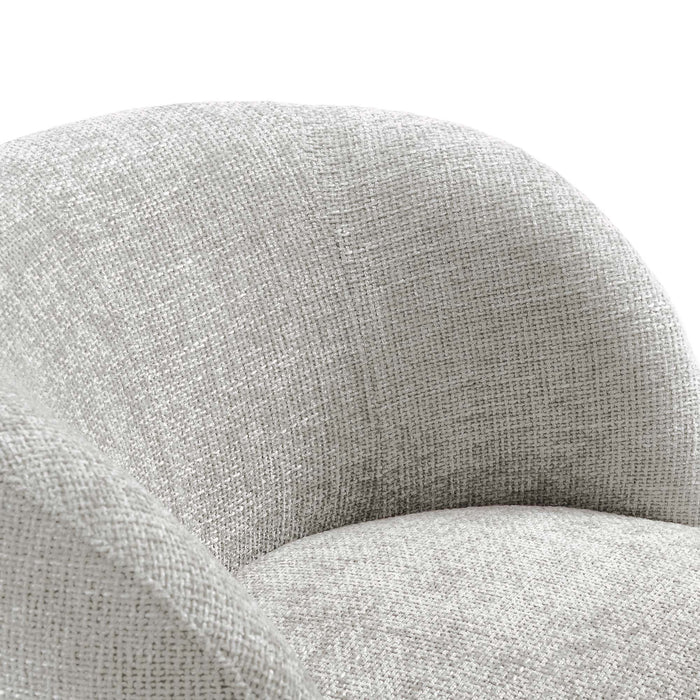 Vesta Chenille Fabric Upholstered Swivel Chair by Modway