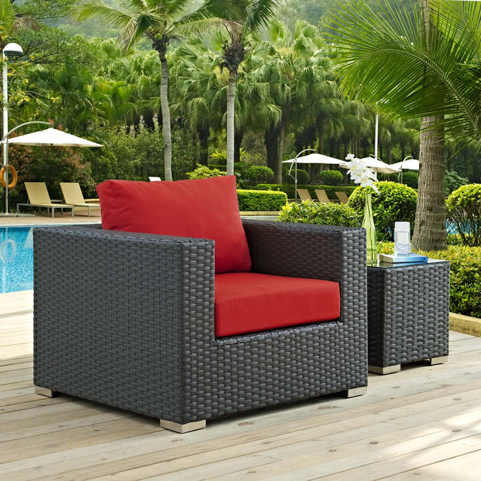 Sojourn Outdoor Patio Sunbrella� Armchair by Modway