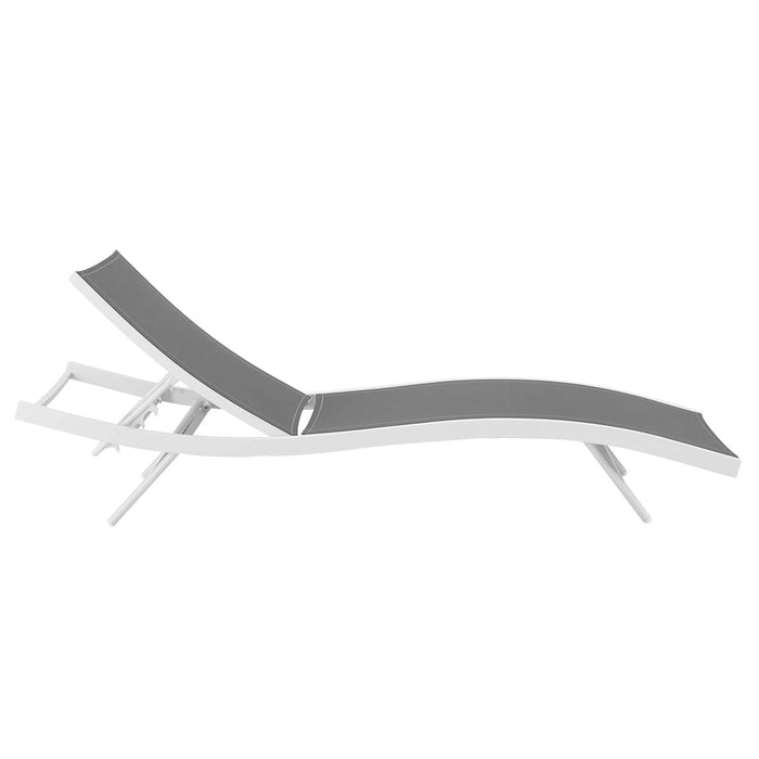 Glimpse Outdoor Patio Mesh Chaise Lounge Chair by Modway