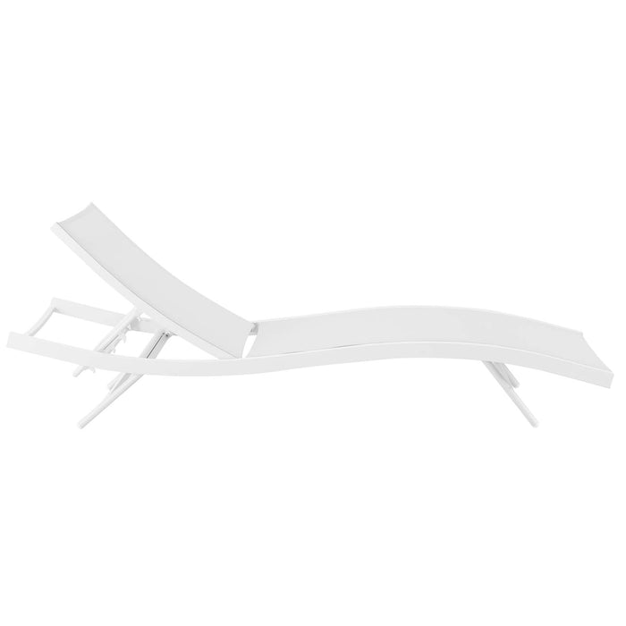 Glimpse Outdoor Patio Mesh Chaise Lounge Chair by Modway