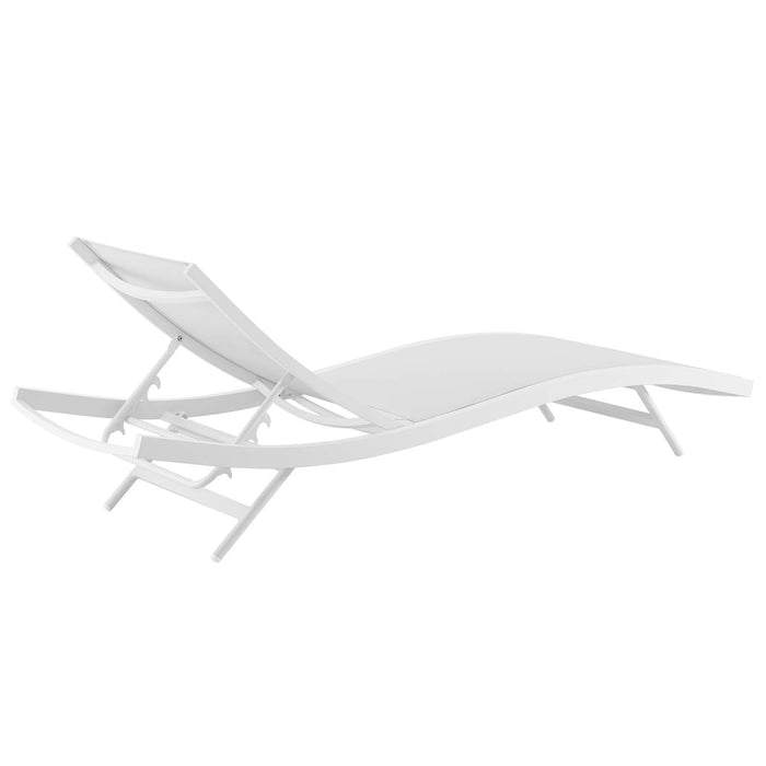 Glimpse Outdoor Patio Mesh Chaise Lounge Chair by Modway