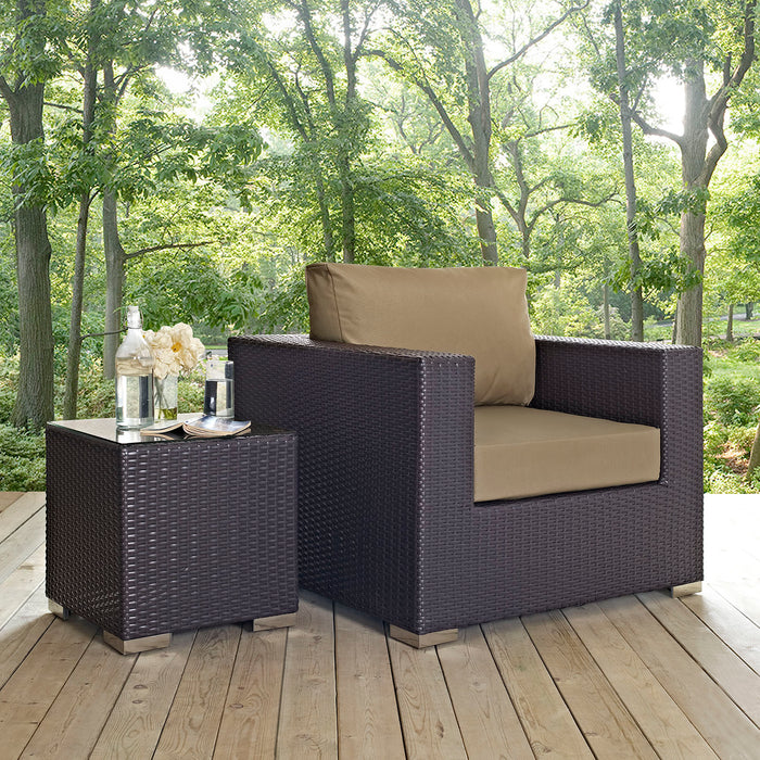 Convene Outdoor Patio Armchair by Modway