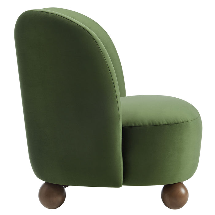 Monroe Performance Velvet Accent Chair by Modway