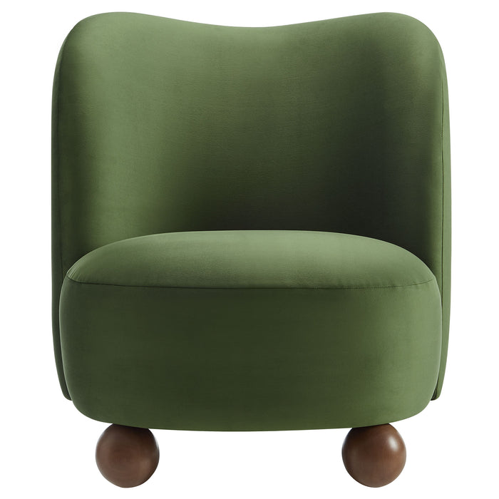 Monroe Performance Velvet Accent Chair by Modway