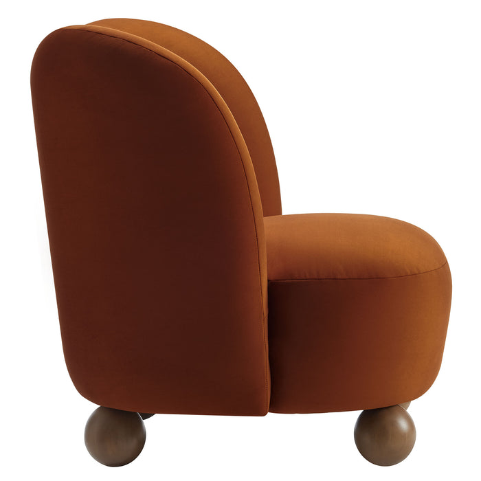 Monroe Performance Velvet Accent Chair by Modway