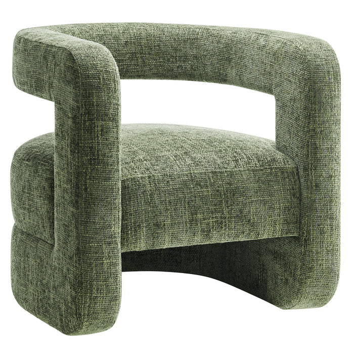 Jaylin Upholstered Chenille Accent Chair by Modway