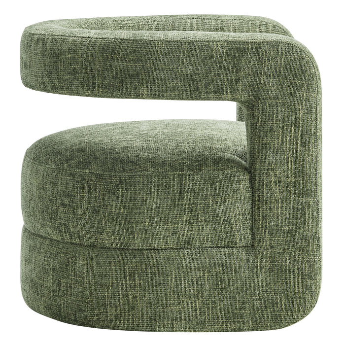 Jaylin Upholstered Chenille Accent Chair by Modway