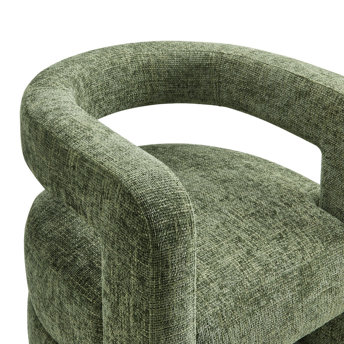 Jaylin Upholstered Chenille Accent Chair by Modway