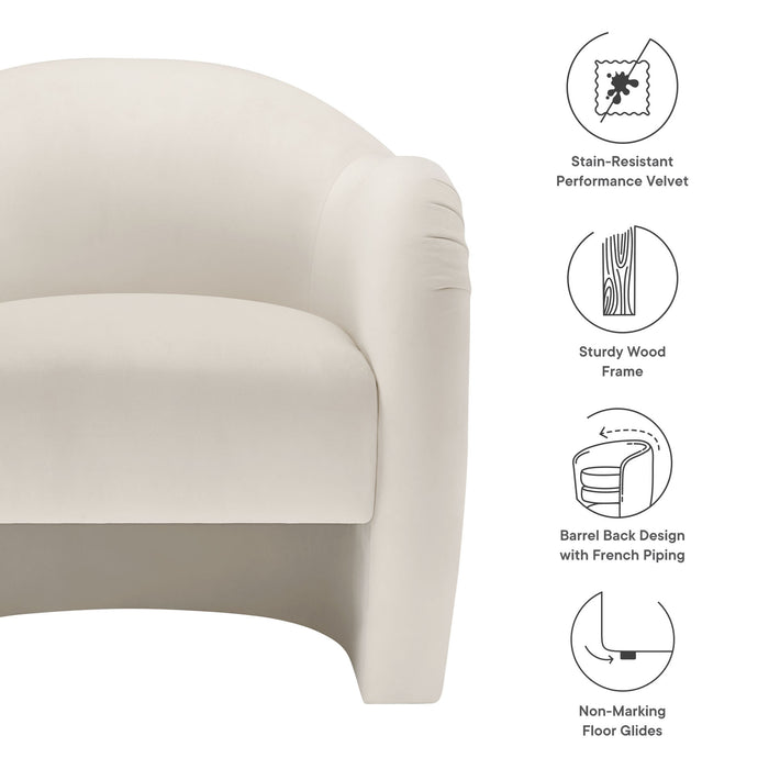 Compose Performance Velvet Accent Chair by Modway