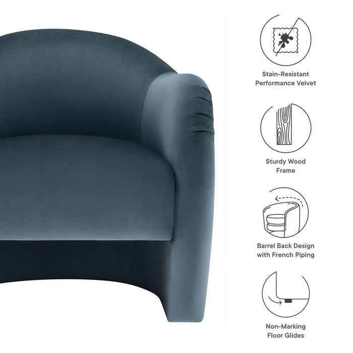 Compose Performance Velvet Accent Chair by Modway