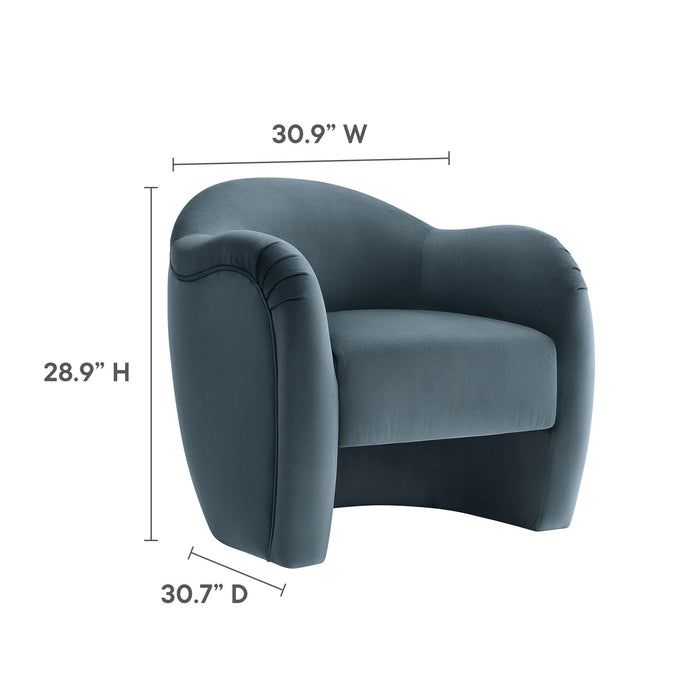 Compose Performance Velvet Accent Chair by Modway