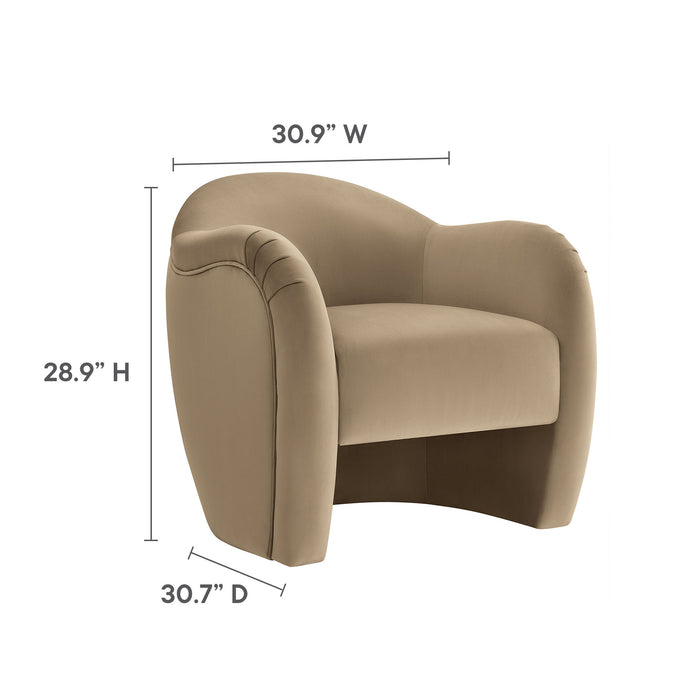 Compose Performance Velvet Accent Chair by Modway