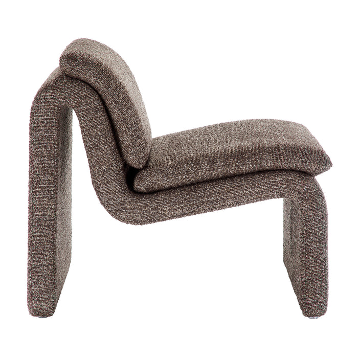 Dune Boucle Upholstered Armless Accent Chair by Modway