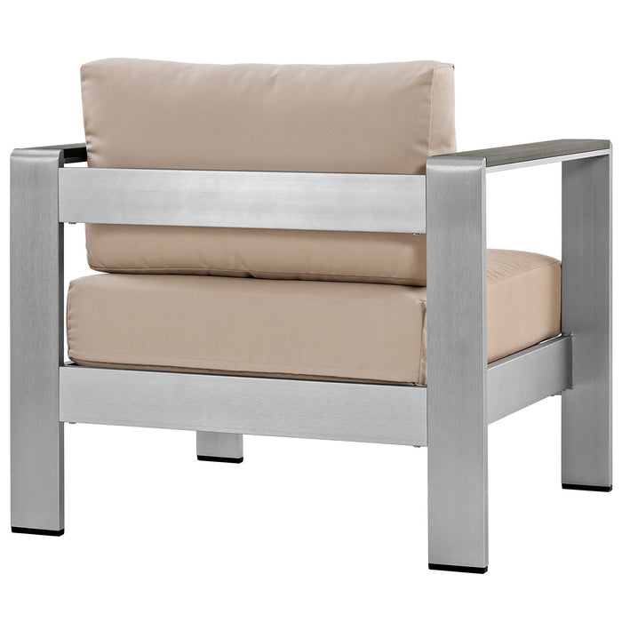 Shore Outdoor Patio Aluminum Armchair by Modway