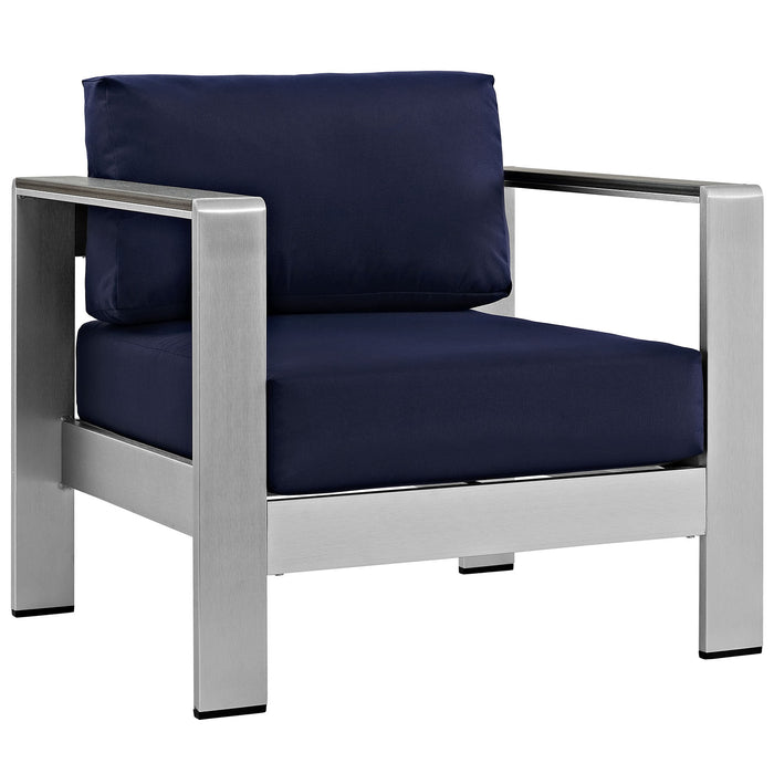 Shore Outdoor Patio Aluminum Armchair by Modway