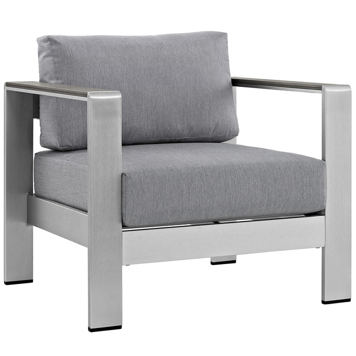 Shore Outdoor Patio Aluminum Armchair by Modway