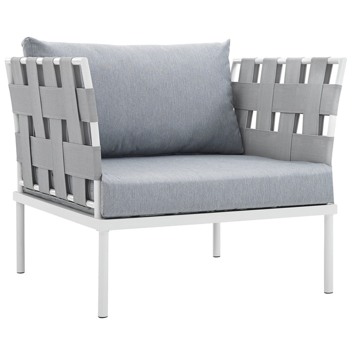 Harmony Outdoor Patio Aluminum Armchair by Modway