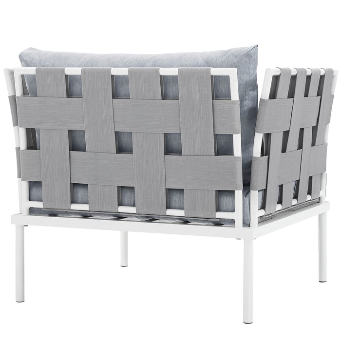 Harmony Outdoor Patio Aluminum Armchair by Modway