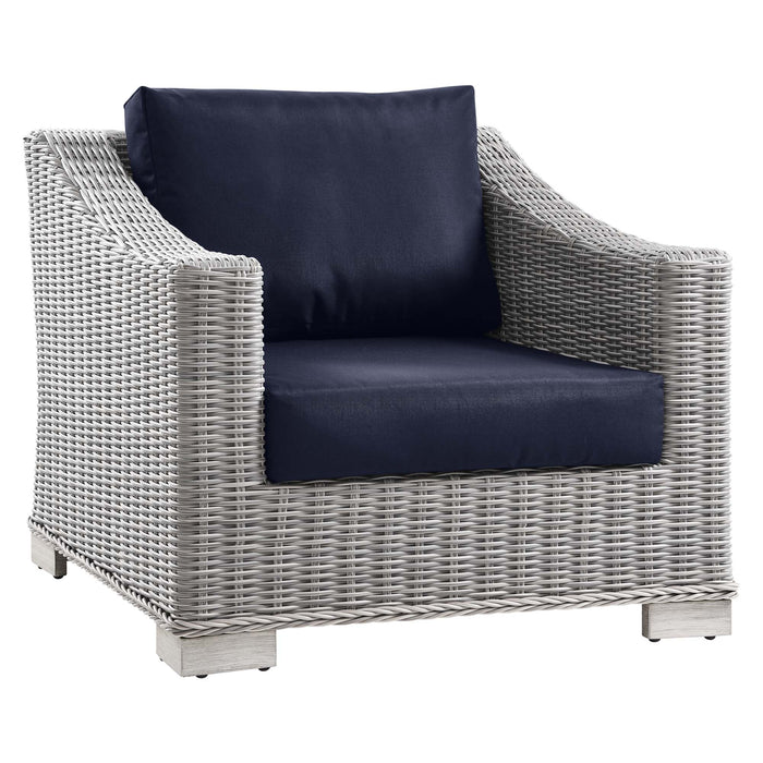 Conway Outdoor Patio Wicker Rattan Armchair by Modway