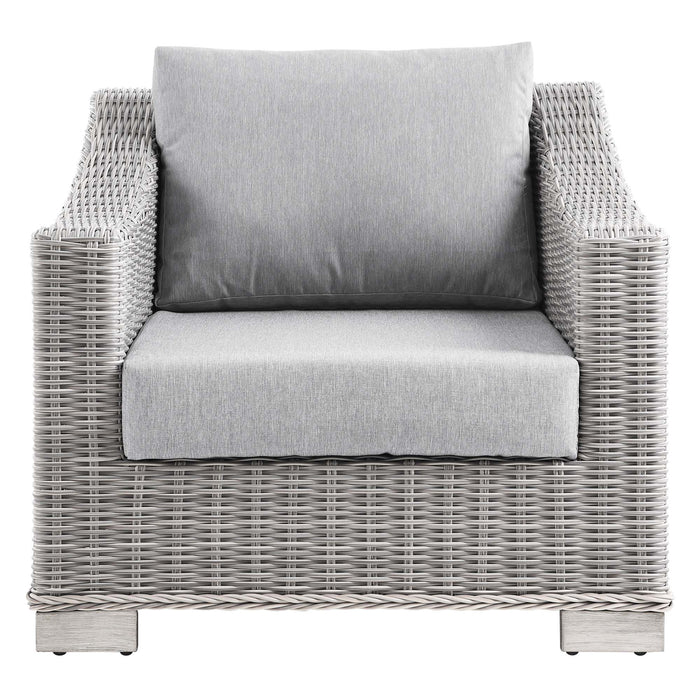 Conway Outdoor Patio Wicker Rattan Armchair by Modway