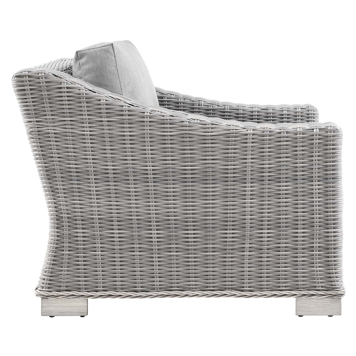 Conway Outdoor Patio Wicker Rattan Armchair by Modway