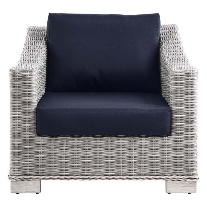 Conway Outdoor Patio Wicker Rattan Armchair by Modway