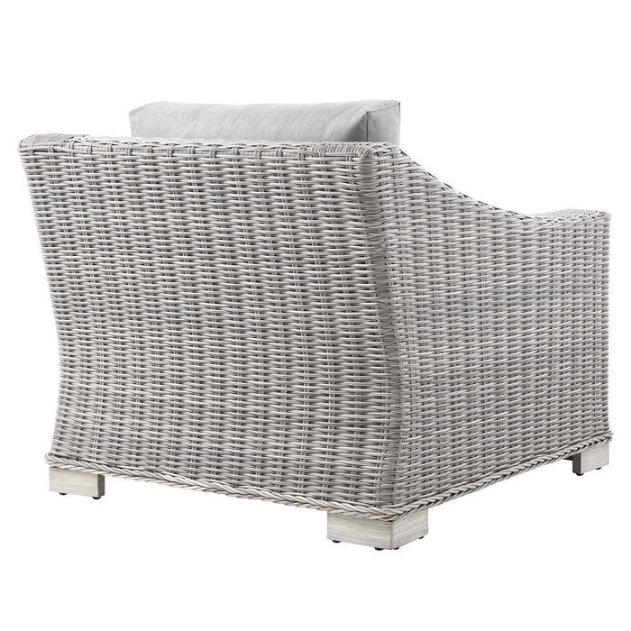 Conway Outdoor Patio Wicker Rattan Armchair by Modway