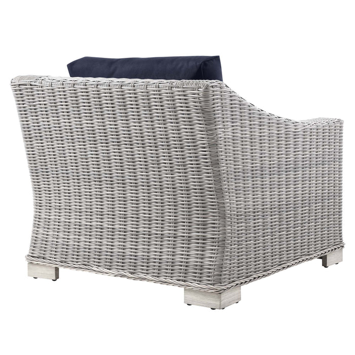 Conway Outdoor Patio Wicker Rattan Armchair by Modway