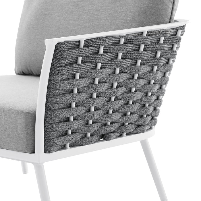 Stance Outdoor Patio Aluminum Right-Facing Armchair by Modway